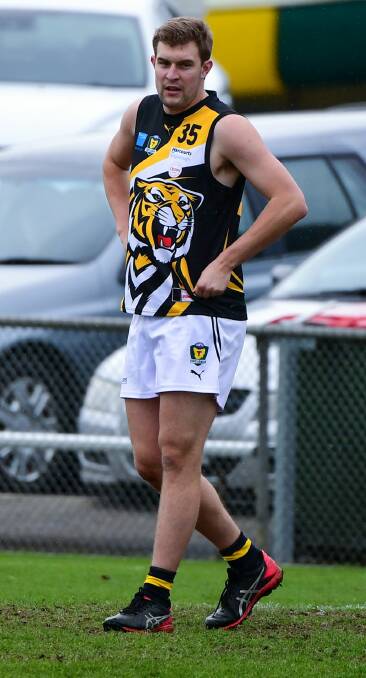 MILESTONE MAN: Tyler Carter will become just the second Tigers to reach 100 senior TSL games this weekend. 