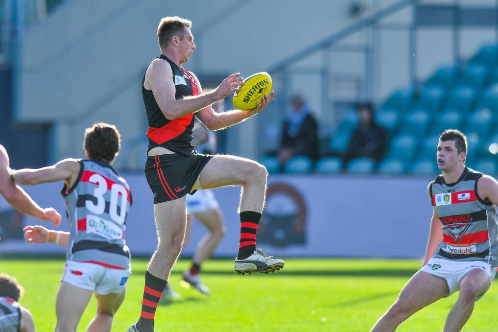 BIG TARGET: Bart McCulloch's Northern Bombers have been tough to beat at UTAS Stadium. 