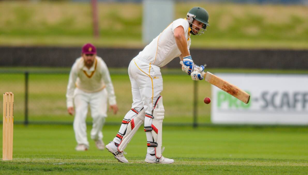 CLIPPED AWAY: Nathan Philip sits atop the Cricket North run charts after back-to-back tons. Picture: Paul Scambler