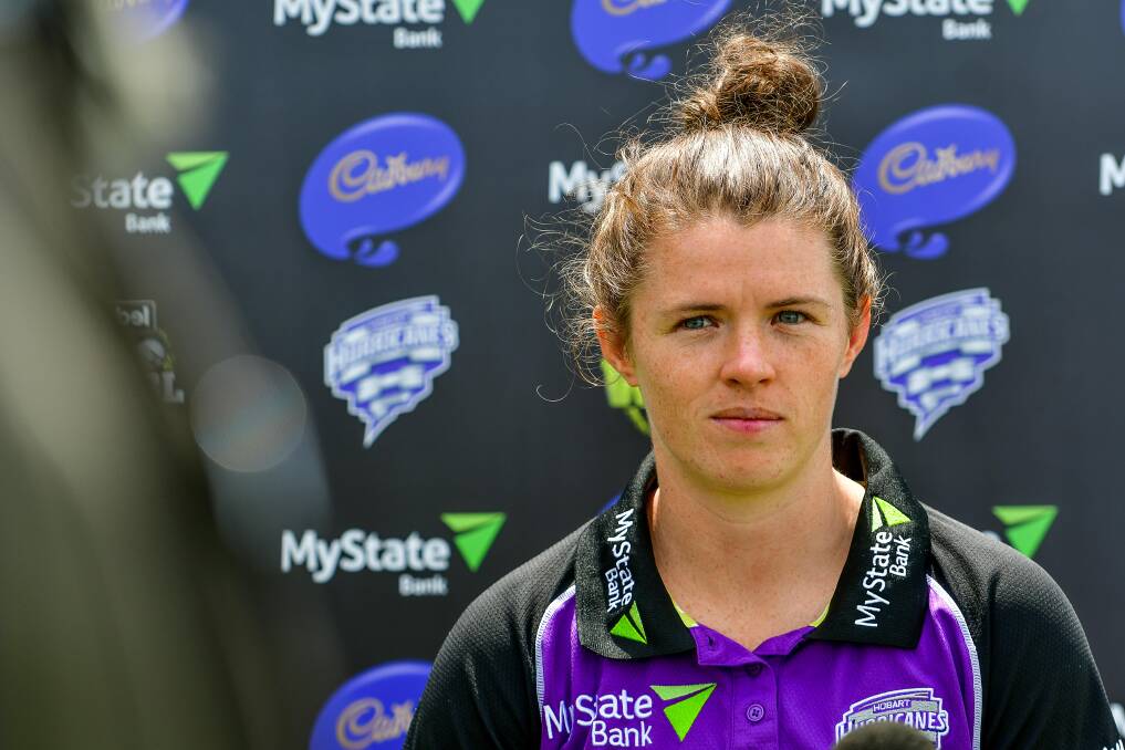 LOOKING AHEAD: Tasmanian all-rounder and former Longford talent Sasha Moloney. 