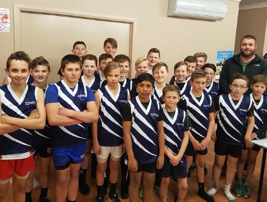 RARING TO GO: The Tamar Valley representative side. Pictures: Supplied