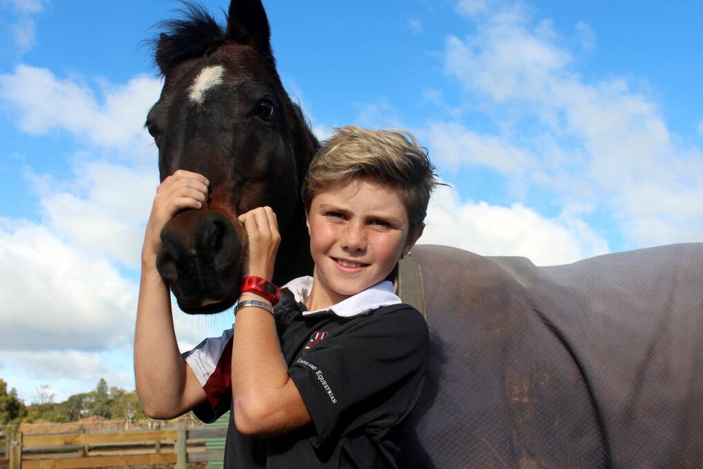YAY AND NEIGH: Hadspen 11-year-old Jackson Radley highlighted his equestrian talent at last month's grand nationals. Picture: Hamish Geale.