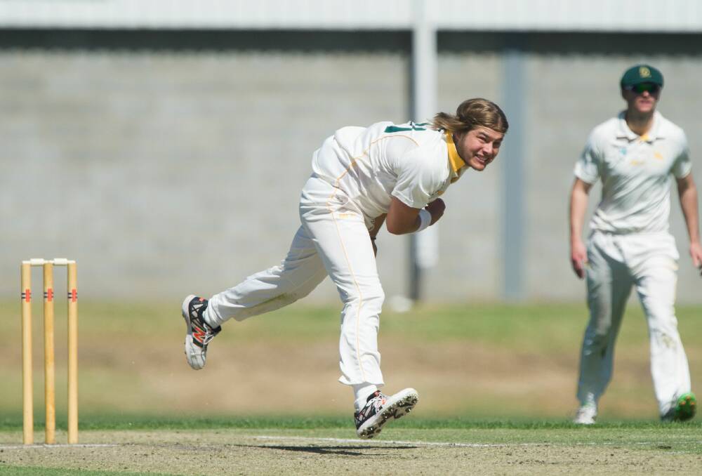 TOUGH: Josh Freestone has snagged 23 wickets in nine matches this season. 