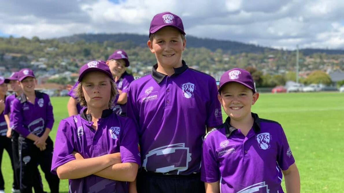 WINNERS ARE GRINNERS: Northern Force under-13 trio Will Siemsen, Oliver Dean and Beau Skinner. Picture: Facebook