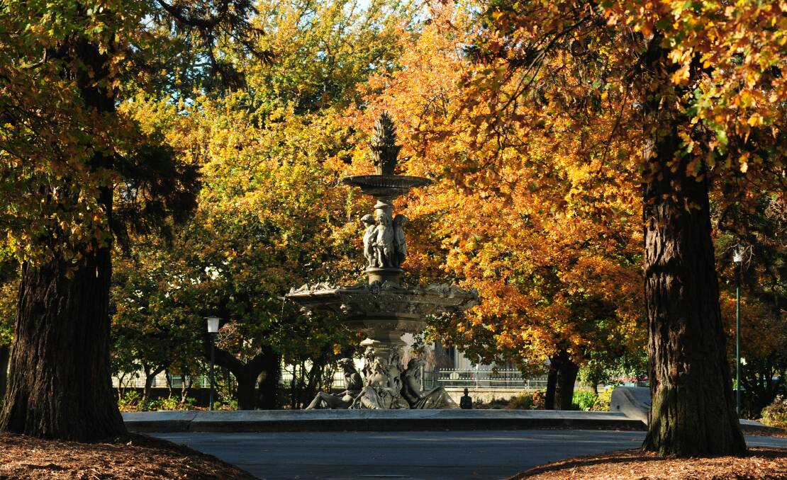 NAME GAME: Urban legend has it that the Prince's Square fountain was sent to Launceston by mistake. Picture: Phillip Biggs
