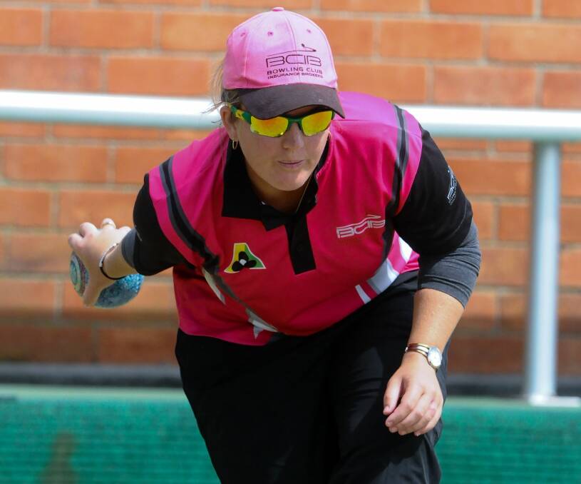 DOWN TO BUSINESS: Invermay's Rebecca Van Asch has been selected as one of 10 elite Australian female athletes for AIS' Change the Game program. 