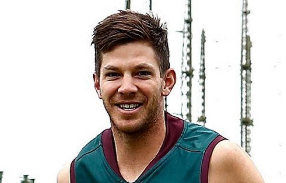 BACK IN TOWN: Australian captain Tim Paine. Picture: Twitter