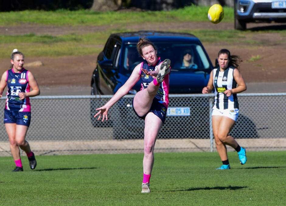 Brown in action against Glenorchy earlier this year. 