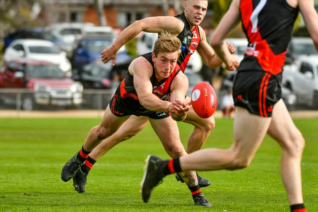 Tepper in action for North Launceston. 