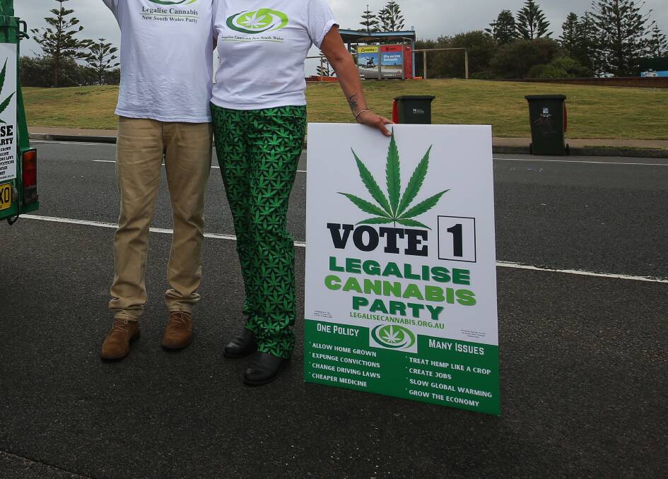 Should Australia move to decriminalise marijuana use? Picture by Simone De Peak