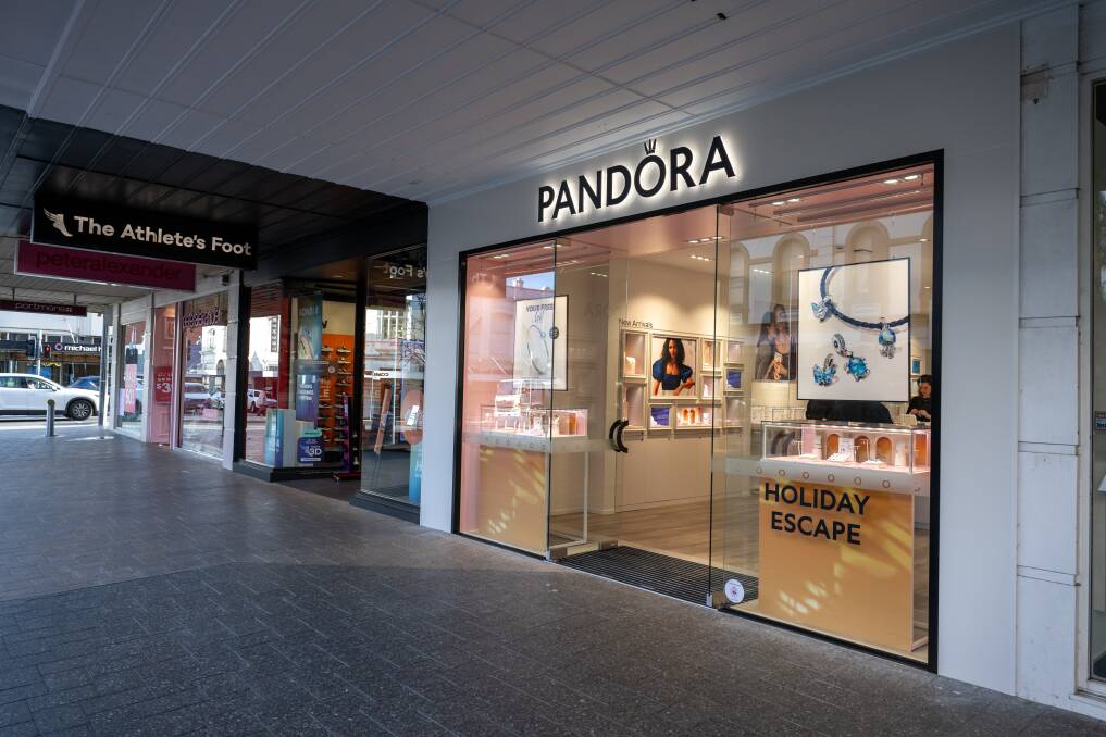 The new Pandora store in Launceston mall. Picture by Paul Scambler