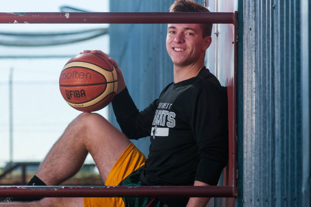 FORM: Launceston basketballer Kai Woodfall. Picture: Phillip Biggs