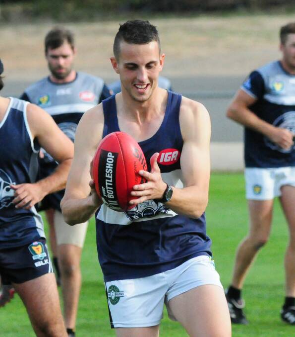 The booming left foot of ex-Launceston Blue Jake Rice has landed at Parrot Park. 