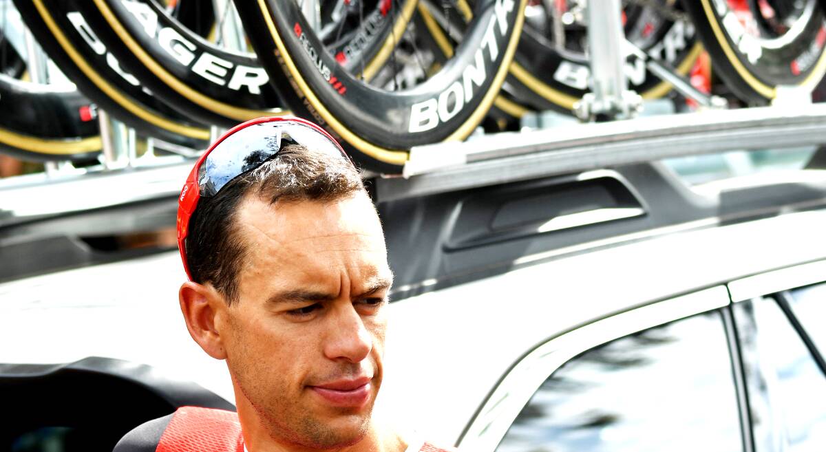 EASING BACK IN: Hadspen cyclist Richie Porte. Picture: AAP
