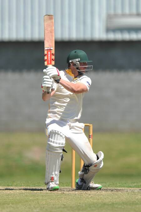 CUT SHORT: In-form left-hander James Lee will drop out of the South line-up despite being four not out at the end of day one. Picture: Scott Gelston