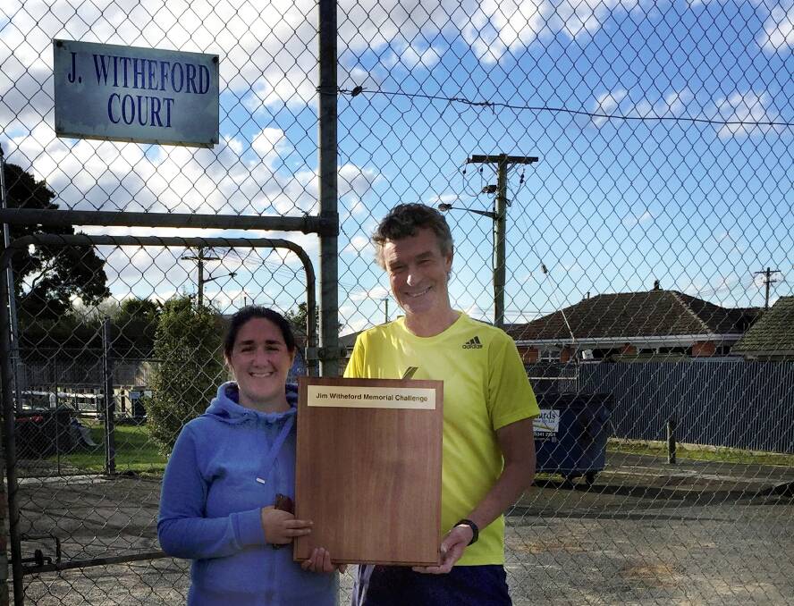 VICTORS: Jim Witheford Memorial Challenge winners Roxie Holden and Owen Geale. Picture: Supplied