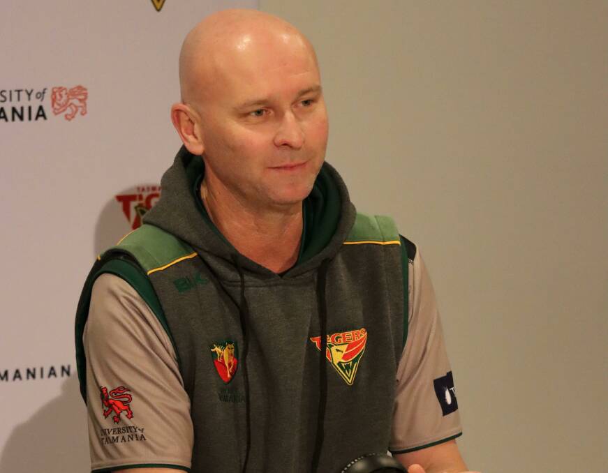 ON THE MOVE: Exiting Tigers coach Jeff Vaughan. Picture: Cricket Tasmania
