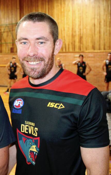 CLOSE QUARTERS: Former AFL Tasmania football manager Craig Notman.
