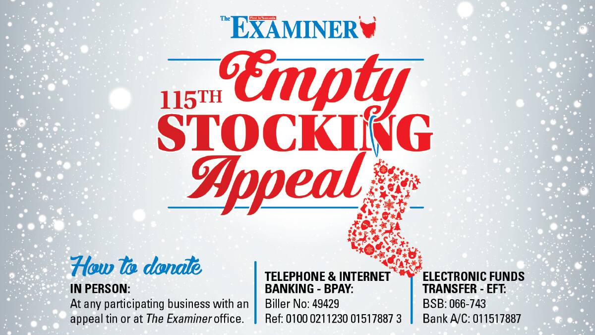 Help us raise $90,000 for the Empty Stocking Appeal