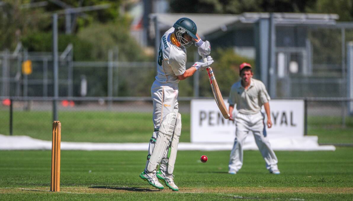 BIG RUNS: Knight Sean Harris is on track to enjoy his most prolific first grade season. He will return to the crease 55 not out. Picture: Paul Scambler