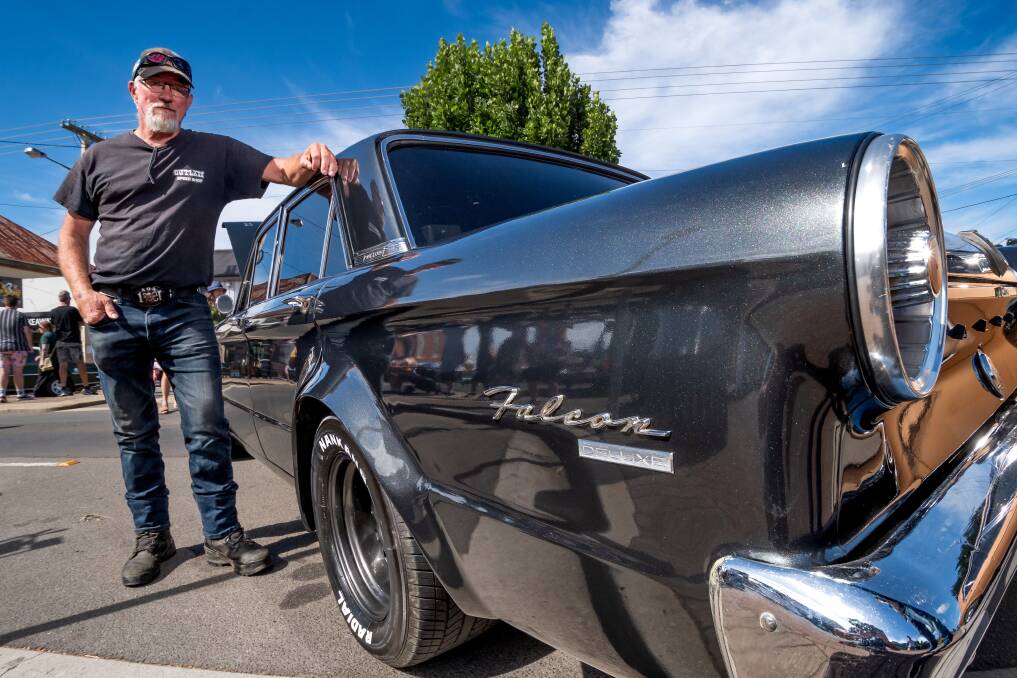 It took 22 years for Peter Green to be reunited with his 1964 Ford Falcon XM. Picture by Phillip Biggs