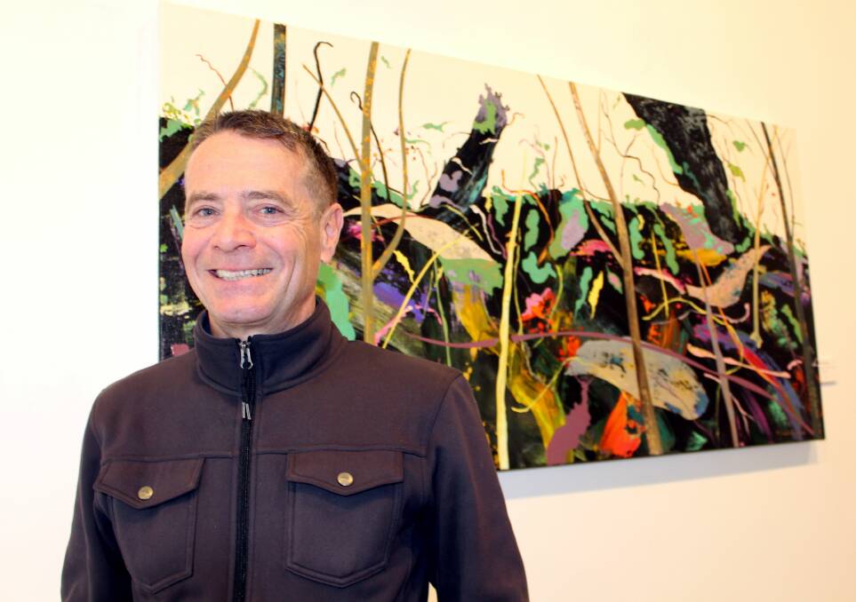 MASTER: Weitnauer has held about 50 solo exhibitions over his 26-year career.