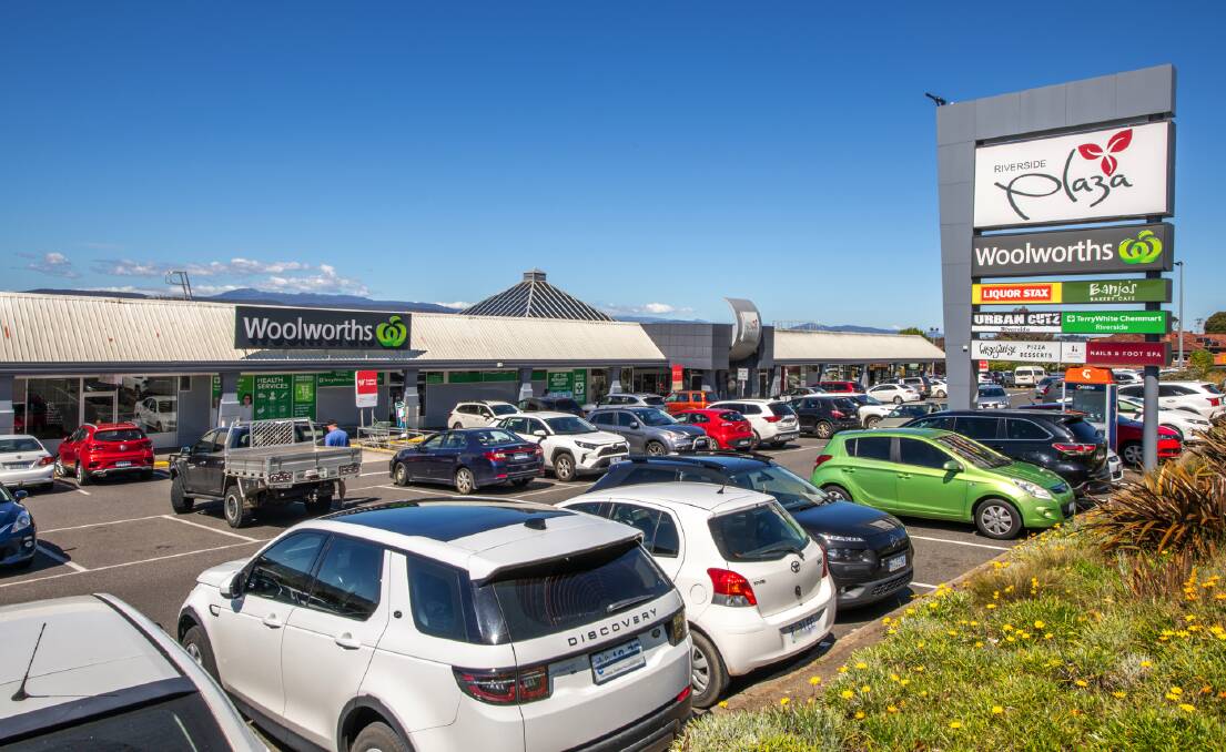 The Riverside Woolworths complex is being sold off by its mainland owners. Pictures supplied