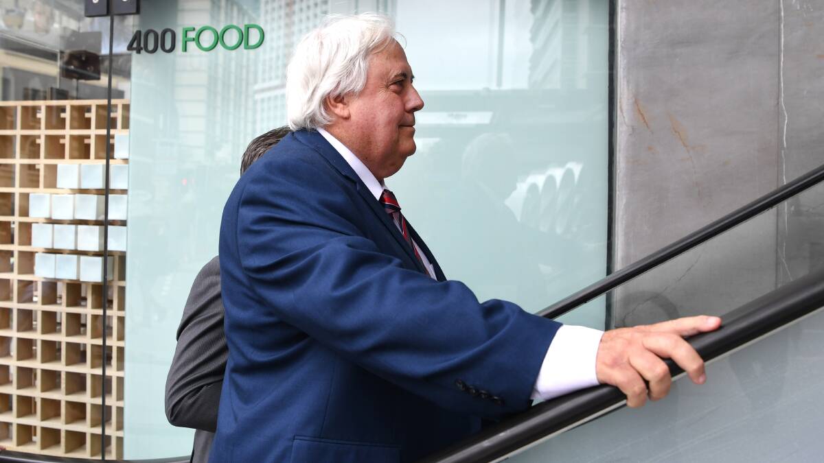 January 14, 2019: Your say on Clive Palmer, tourists, man and woman, airport sale, UTAS ticketing