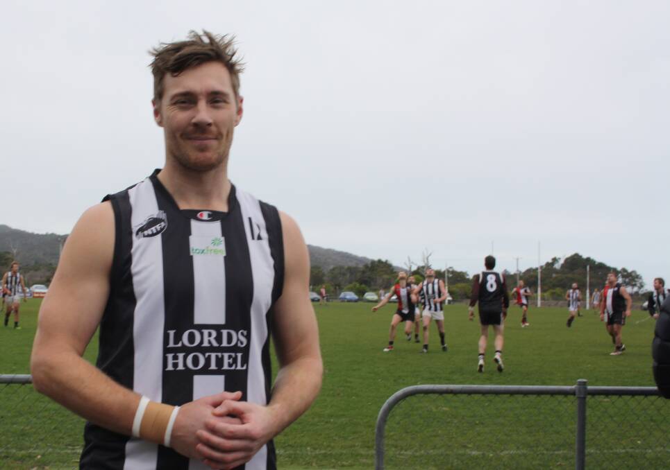 LOCKED IN: Scottsdale coach Geoff Mohr will remain with the Magpies for a further two seasons. The club is on the verge of playing finals for the second-straight year.
