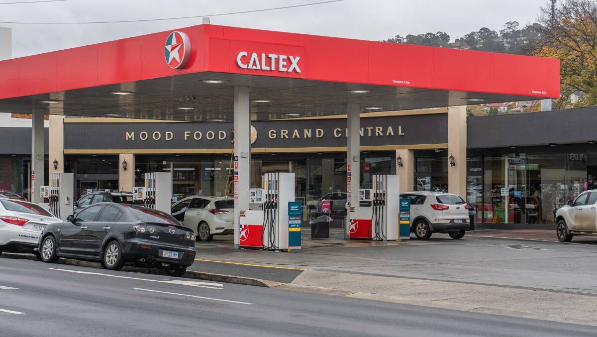 The Launceston service station where Sadler and Clark stopped off to grab L-plates.