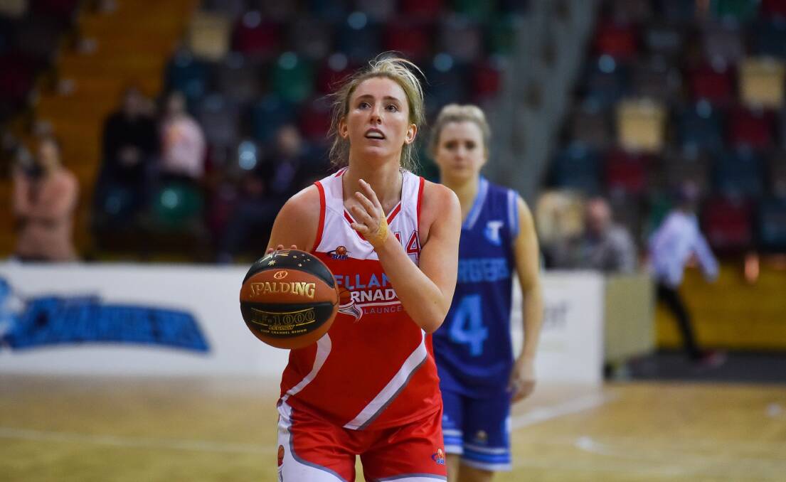 Leading light: Lauren Nicholson led Launceston with 31 points in their 99-85 win over Hobart on Friday night.