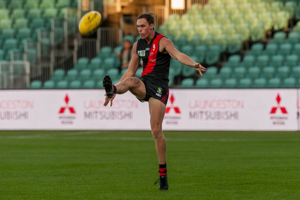 BACK: Connor Young is among several players named to return from illness for North Launceston against Clarence at Bellerive Oval on Saturday.