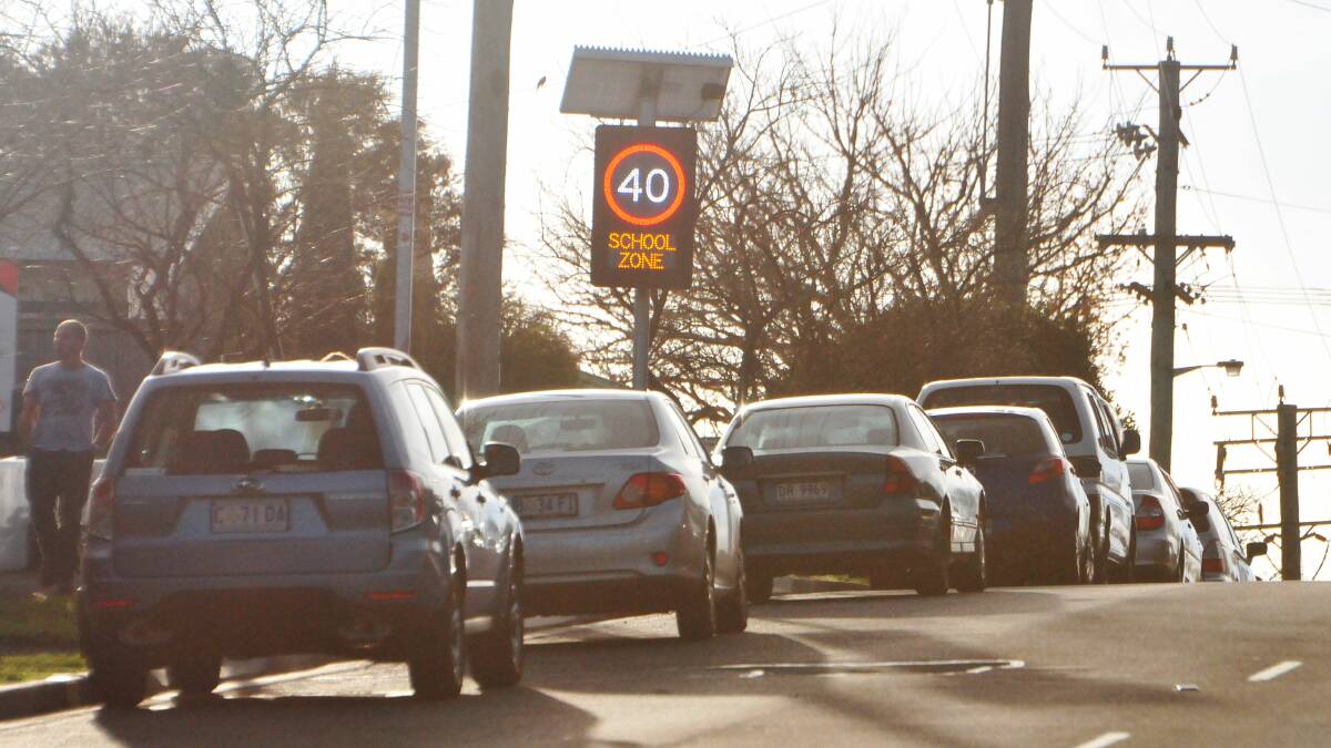 School zone speed limit signs needed at regional bus stops