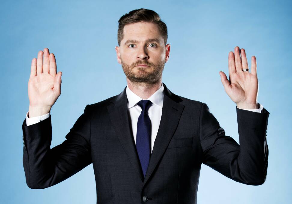FUNNY MAN: Comedian and TV host Charlie Pickering will be in Tasmania next weekend. Picture: Supplied 