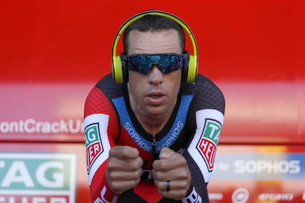 Back on the bike: Launceston's Richie Porte will race the Vuelta a España with BMC Racing Team. Picture: AP