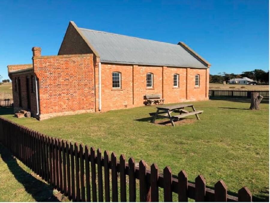 FLASHBACK: The Flinders Island Wybalenna Aboriginal settlement chapel.