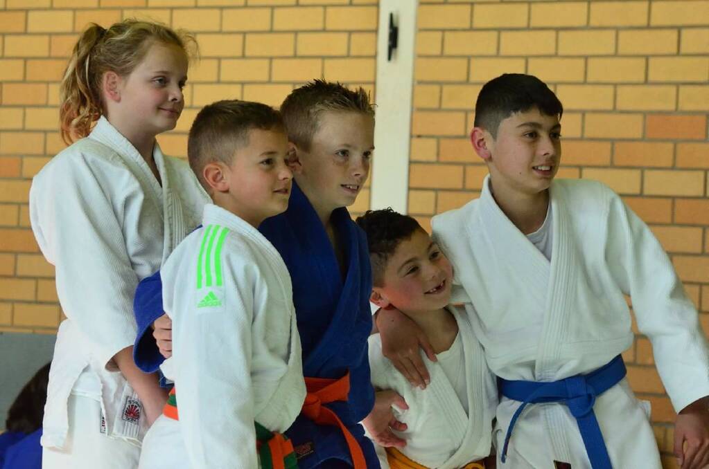 SUCCESS STORIES: George Town judo stars Ella Vanderzwan, Loki Myatt, Cody Holmes, Bernard Moore and Paulo Moore all placed at the Clarence PCYC open on the weekend. Picture: Supplied