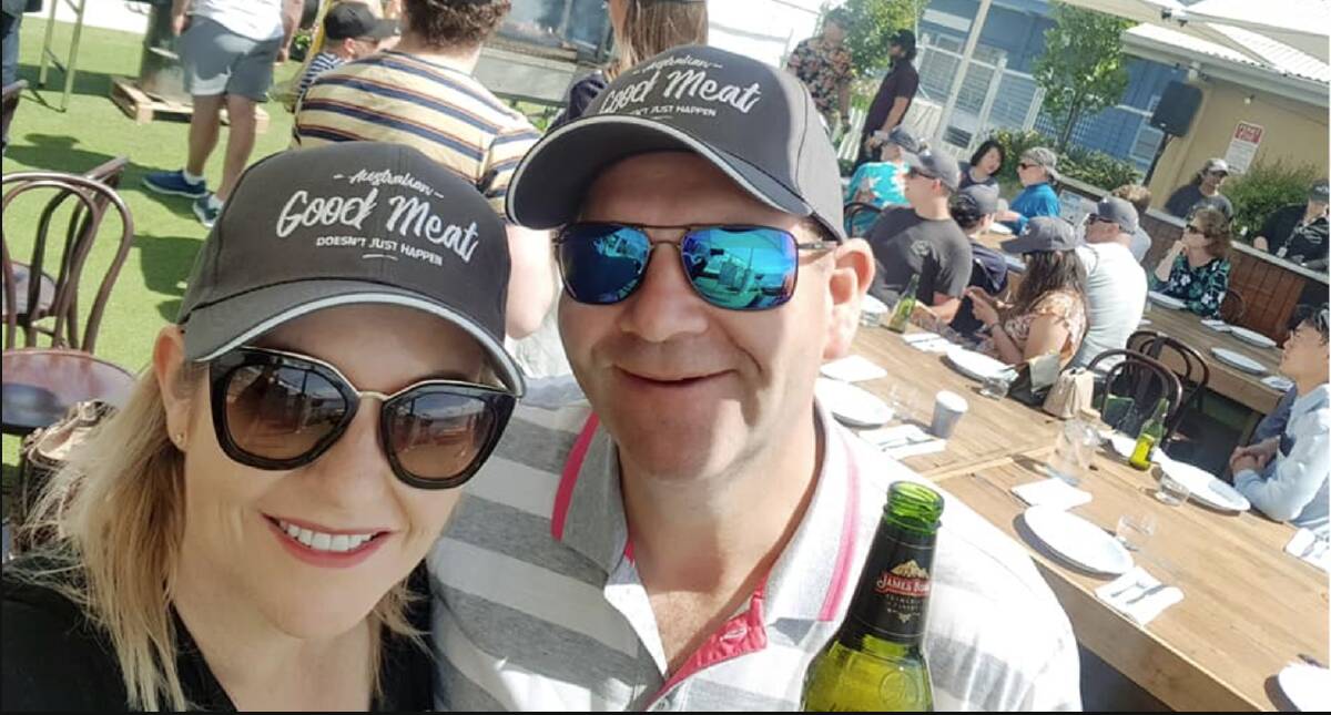 SOCIAL LIFE:  Hobart City councillor Tanya Denison posted on her social media account this pic of herself and partner Adam Brooks enjoying Hobart's Taste of Tasmania over the New Year.