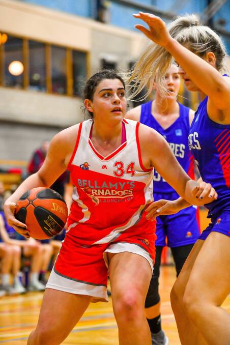 SIGNED ON: Tornadoes centre-forward Ellie Collins will play for WNBL club Perth Lynx this summer.