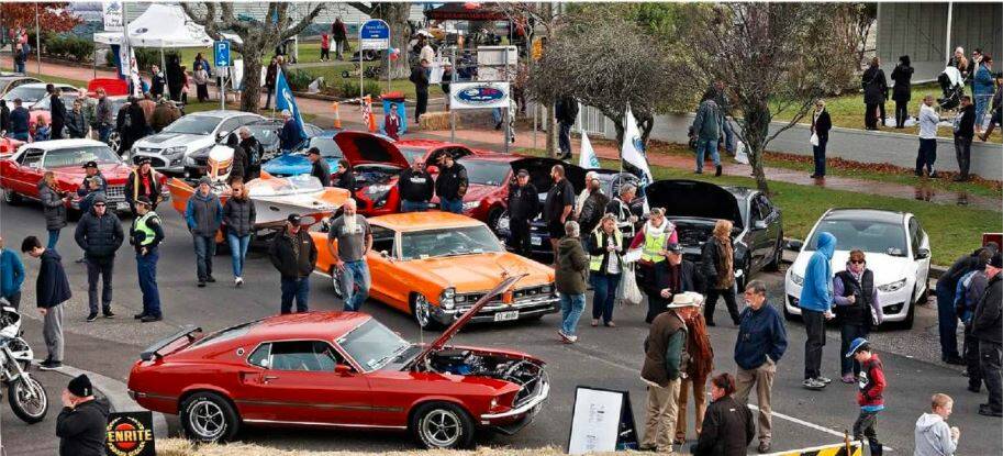 EVENT: The main street at St Marys is closed each year for people to experience some great machines. Picture: Supplied