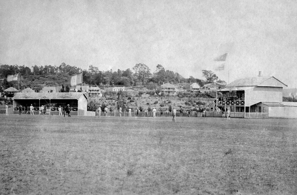 EARLY DAYS: A picture taken of Launceston's historic NTCA Ground in the early 1870s. In the background is Elphin Road and Windmill Hill. Picture: Supplied