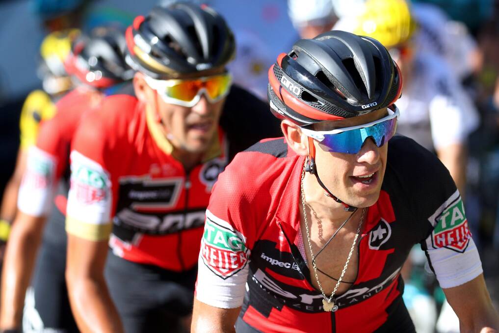 STEADY: Tasmanian BMC Racing rider Richie Porte retained fifth position after stage six of the Tour de France. Pictures: Getty Images 