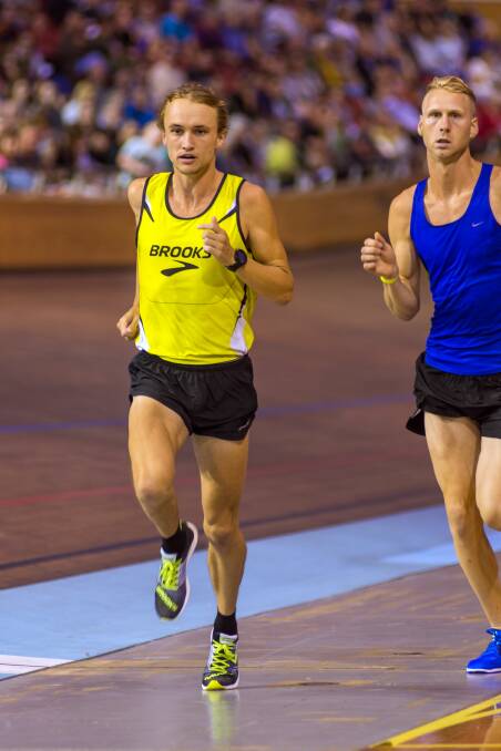 Launceston runner Josh Harris.