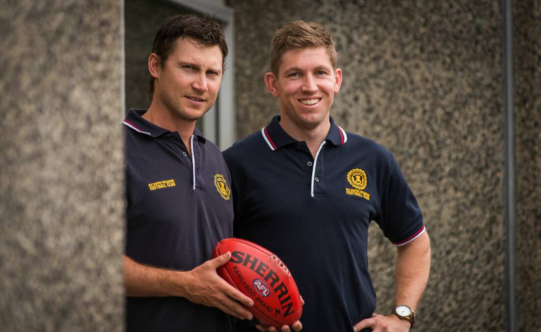 FRESH ERA: Dan Ellis and Jake Terry have replaced multiple Old Scotch premiership coach Kim Curtis at the helm.