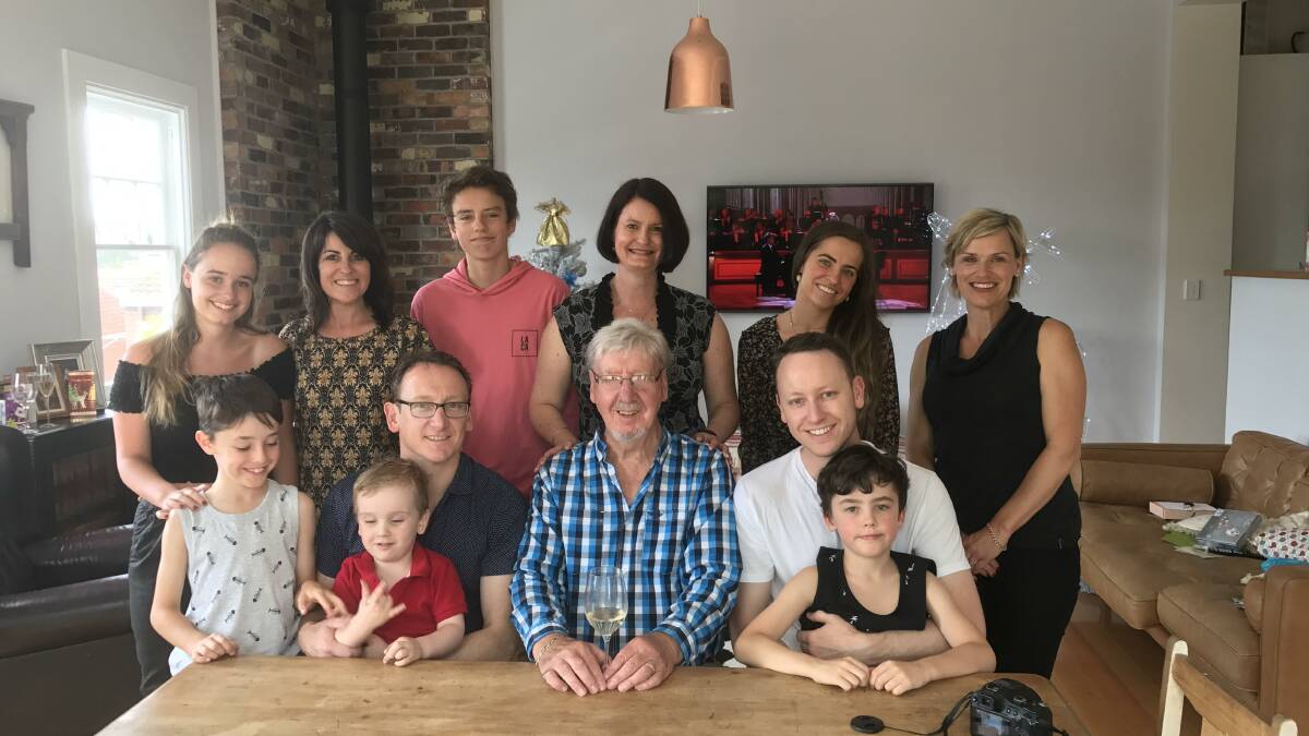 Rosevears Liberal MLC Jo Palmer and Labor Lyons MHA Jen Butler with their families. Picture: Supplied