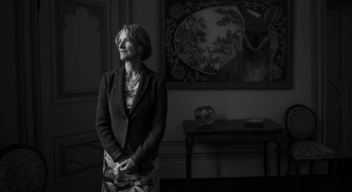  RIGHT: Professor Warner at Government House in 2017.