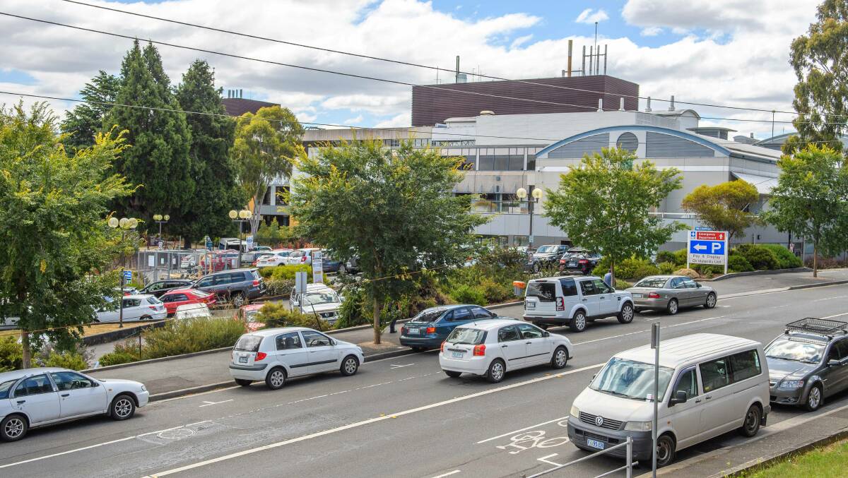 Cecil Neil Guy, of Youngtown, says an underground car park should be built at the Launceston General Hospital.