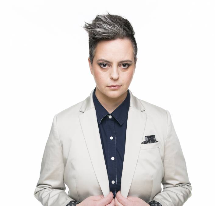 ON A ROLL: Melbourne comedian Geraldine Hickey will preview some of the material from her upcoming Melbourne International Comedy Festival show at Launceston's Fresh Comedy on February 17.