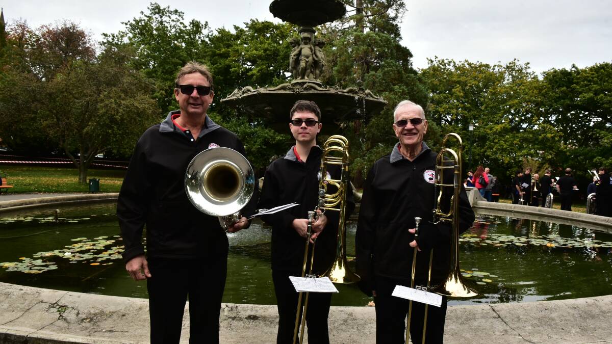 Musicians and supporters flocked to Launceston from across the country for the Australian National Band Championships. Pictures: Neil Richardson