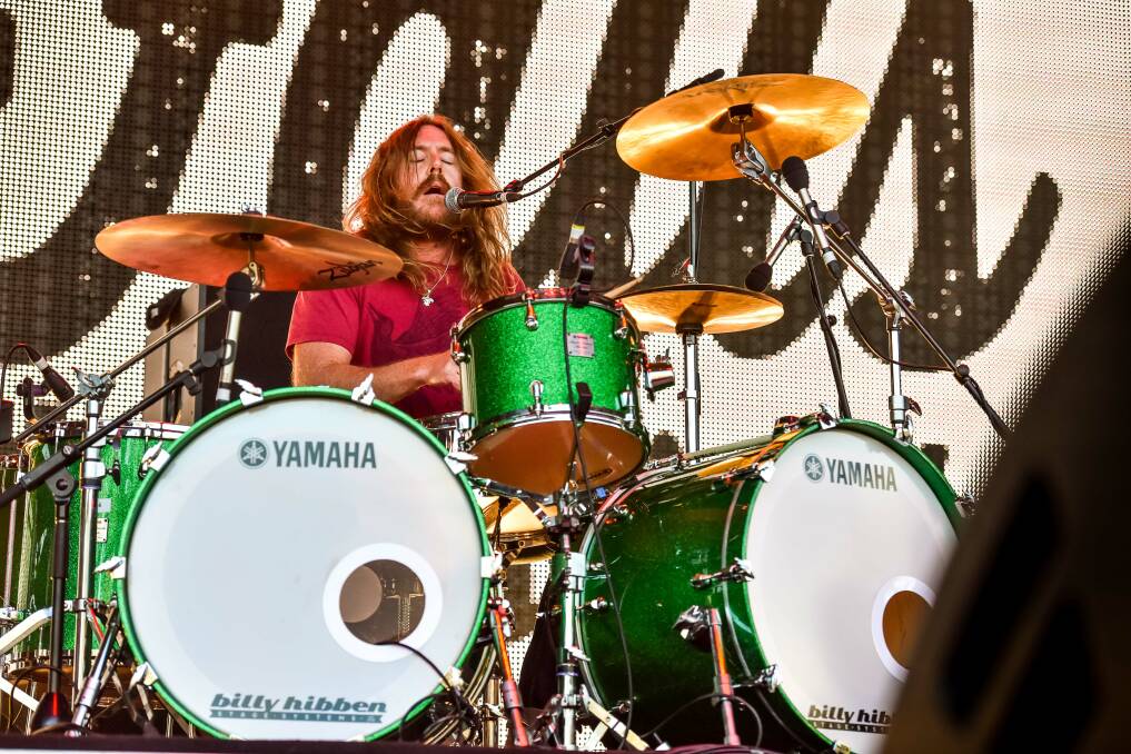 ICONS: Spiderbait drummer Kram says the band is looking forward to playing A Day on the Green 2018. Picture: Scott Gelston